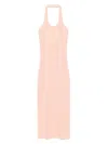 Loewe Paula's Ibiza Anagram Long Tank Dress In Pink