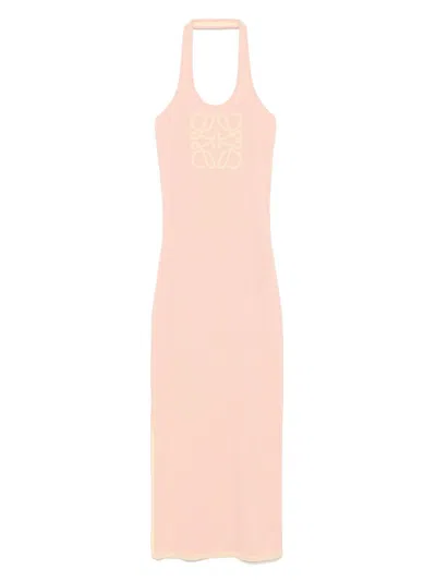 LOEWE LOEWE PAULA'S IBIZA ANAGRAM LONG TANK DRESS
