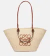 Loewe Paula's Ibiza Anagram Basket Bag In Beige