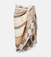 Loewe Paula's Ibiza Anagram Beach Cover-up In Multi