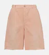 Loewe Paula's Ibiza Anagram Bermuda Shorts In Pink