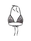Loewe Technical Jersey Bikini Top In Black