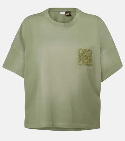 LOEWE PAULA'S IBIZA ANAGRAM COTTON T-SHIRT
