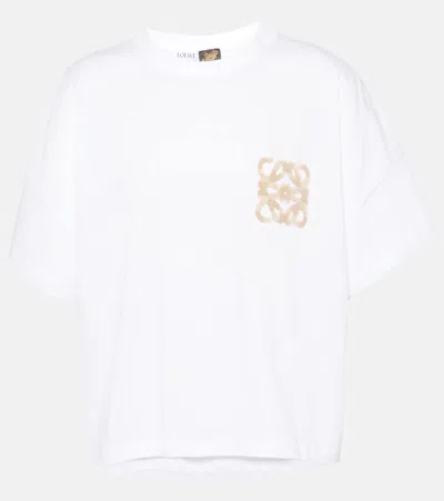 LOEWE PAULA'S IBIZA ANAGRAM COTTON JERSEY T-SHIRT