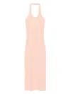 Loewe Paula's Ibiza Anagram Long Tank Dress In Pink