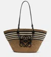 Loewe Paula's Ibiza Anagram Medium Tote Bag In Brown