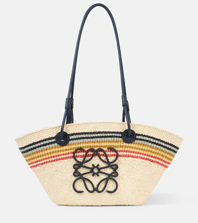 LOEWE PAULA'S IBIZA ANAGRAM SMALL BASKET BAG