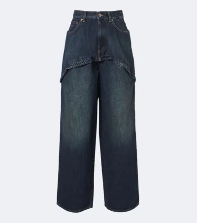Loewe Paula's Ibiza Barrel-leg Jeans In Blue