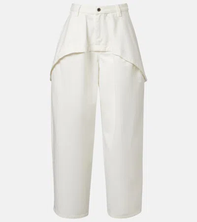 Loewe Paula's Ibiza Barrel-leg Jeans In White