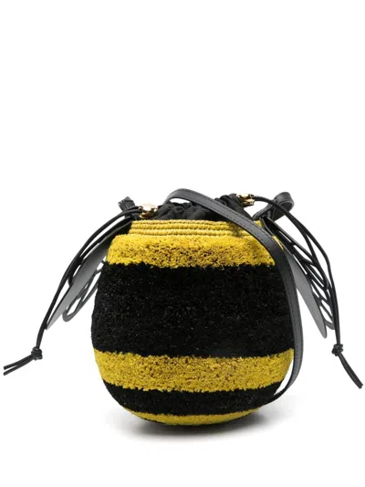 Loewe Paula's Ibiza Bee Rafia Basket Bag