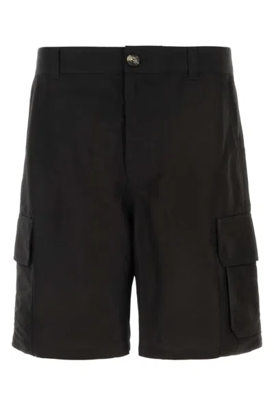 Loewe Paula's Ibiza Cargo Shorts In Black