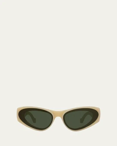 LOEWE PAULA'S IBIZA CAT-EYE ACETATE SUNGLASSES