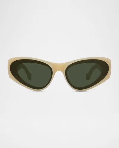 LOEWE PAULA'S IBIZA CAT-EYE ACETATE SUNGLASSES