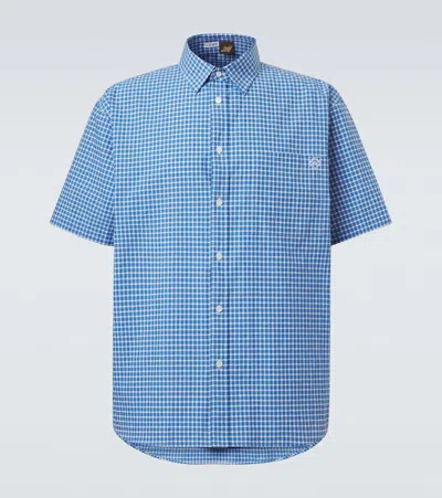 Loewe Short Sleeve Shirt In Blue