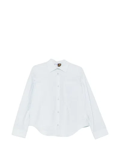Loewe Paula's Ibiza Cotton Blend Shirt In Blue