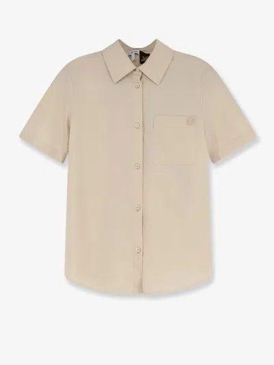 Loewe Paula's Ibiza Cotton Shirt In Neutral
