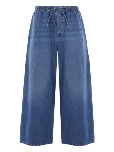 Loewe Paula's Ibiza Cropped Denim Jeans