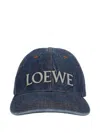 LOEWE LOEWE PAULA'S IBIZA DENIM BASEBALL CAP