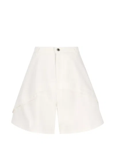 Loewe Paula's Ibiza Denim Shorts In White