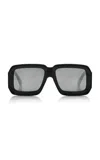 Loewe Signature Square Mirrored Sunglasses
