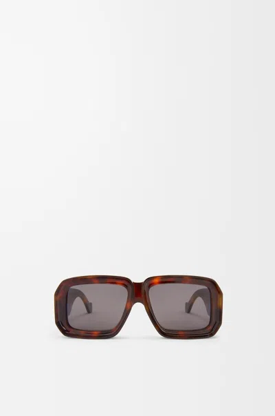 Loewe Paula's Ibiza Dive In Mask Sunglasses For Woman In Brown