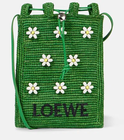 Loewe Paula's Ibiza Flowers Pouch With Strap