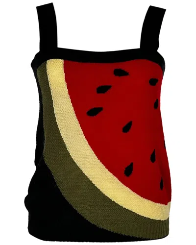 Pre-owned Loewe Paula's Ibiza Intarsia Tank , Size Int M (authentic Pre-loved)