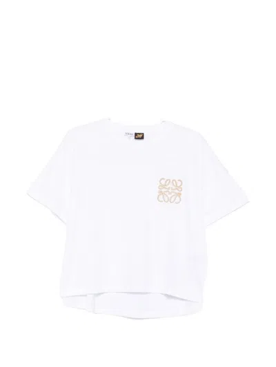 Loewe Paula's Ibiza Logo Cotton T-shirt In White