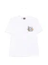 Loewe Womens White Floral Anagram-embroidered Regular-fit Stretch Cotton-blend T-shirt In Multi