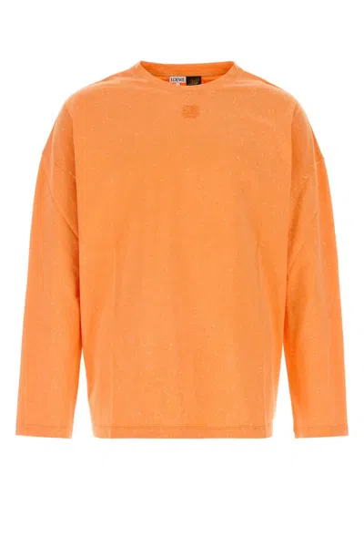 Loewe Cotton Long Sleeve Paula Ibiza T Shirt In Multi