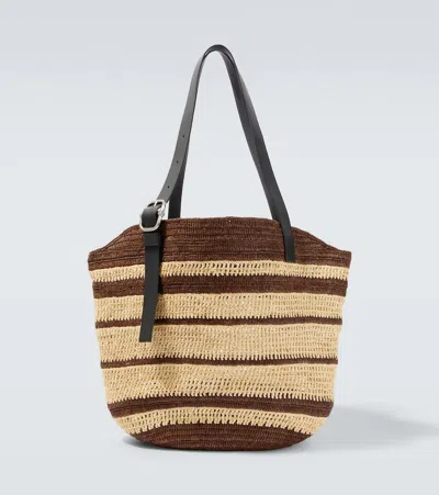 Loewe Paula's Ibiza Loop Raffia Basket Bag