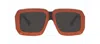 Loewe Oversized Square Monochromatic Sunglasses In Grey