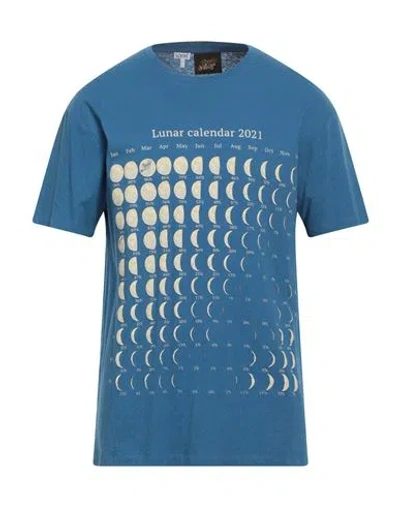 Loewe Paula's Ibiza Man T-shirt Pastel Blue Size L Cotton, Hemp