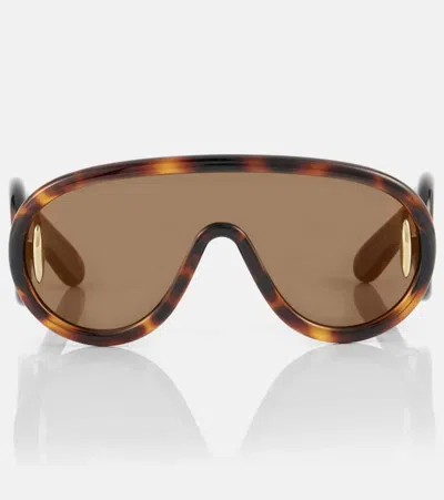 LOEWE PAULA'S IBIZA WAVE SHIELD SUNGLASSES