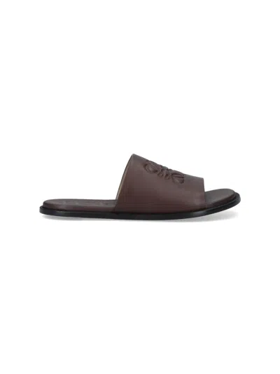 Loewe Paula's Ibiza Men Anagram Flex' Slide Sandals