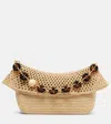 Loewe Medium Ola Bag In Raffia For Woman In Brown