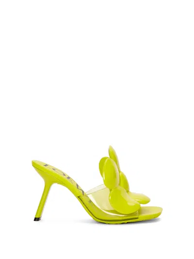 LOEWE LOEWE PAULA'S IBIZA PETAL PVC HEEL MULES