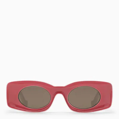 Loewe Paula Ibiza Pink/white Sunglasses Women