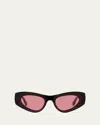 Loewe Eyewear Sunglasses In Pink