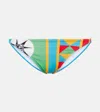 Loewe Paula's Ibiza Printed Bikini Bottoms In Multicoloured