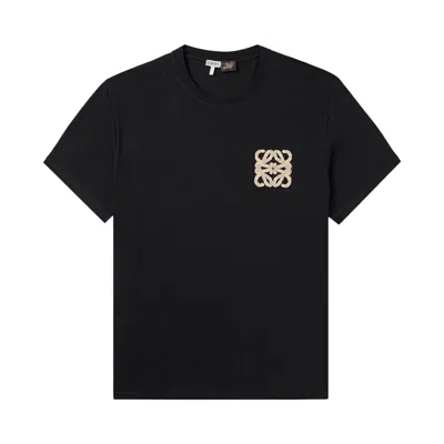 Pre-owned Loewe Paula's Ibiza Relaxed Fit T-shirt 'black'