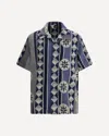 Loewe Mens Blue Multicolor Ibiza Graphic-pattern Cotton-blend Terry Shirt In Blue