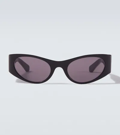 Loewe Paula's Ibiza Signature Cat-eye Sunglasses In Black