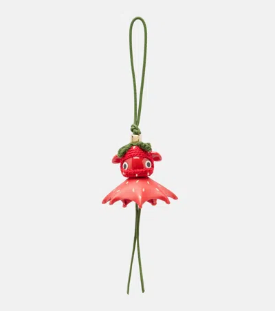 Loewe Paula's Ibiza Strawberry Charm In Red