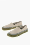Loewe Rio Suede Espadrilles In Multi