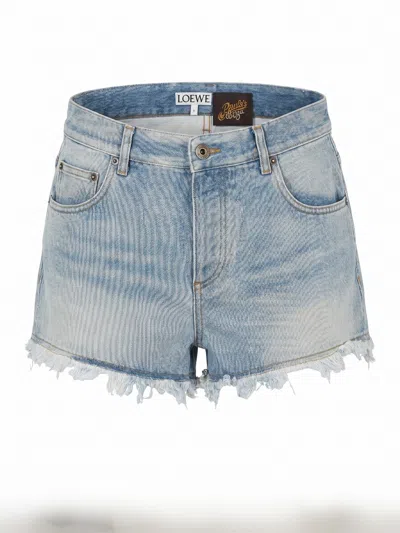 Loewe Paula`s Ibiza `anagram` Shorts In Multi