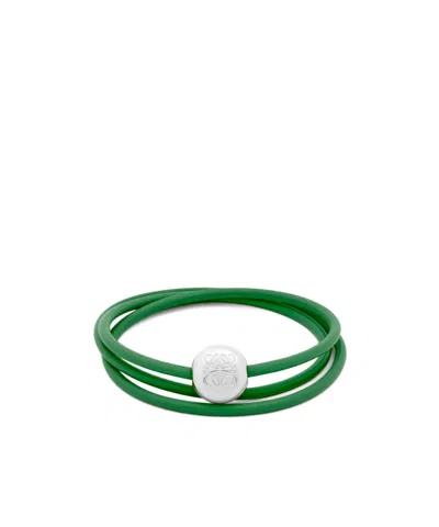 Loewe Pebble Bracelet In Green