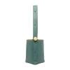 Loewe Medium Pebble Leather Bucket Bag In Green