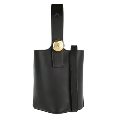 Pre-owned Loewe Pebble Bucket Mini 'black'