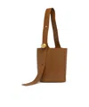 Loewe Pebble Medium Bucket Shoulder Bag In Oak